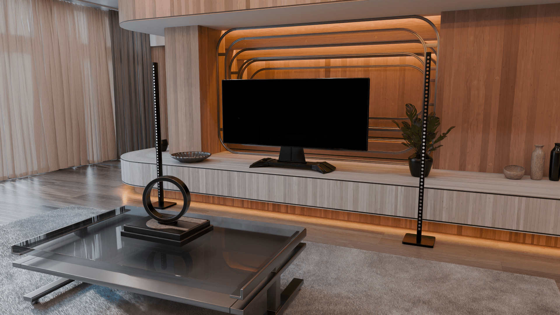 The Notes, black finish - landscape 2