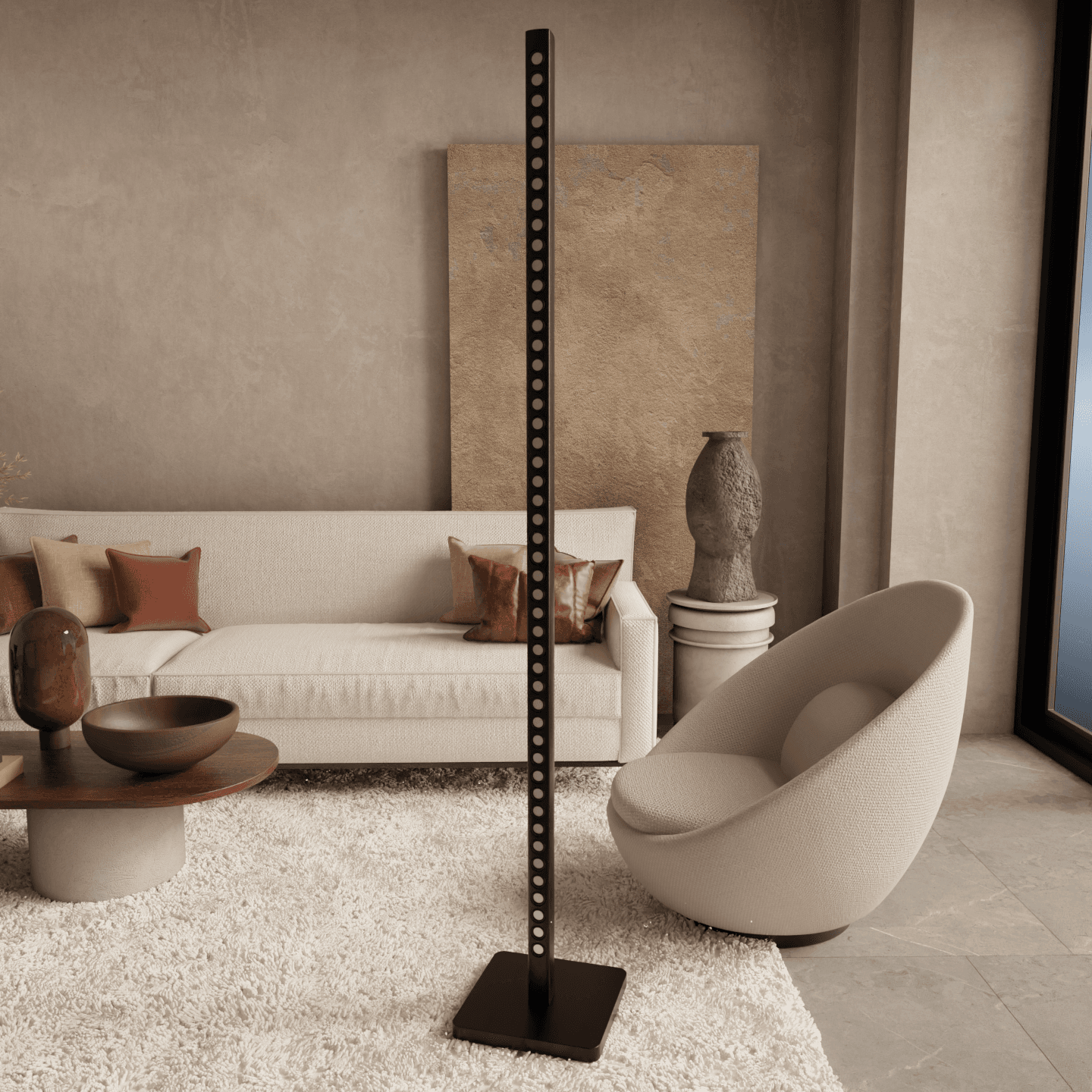 The Notes detail, black - square 4