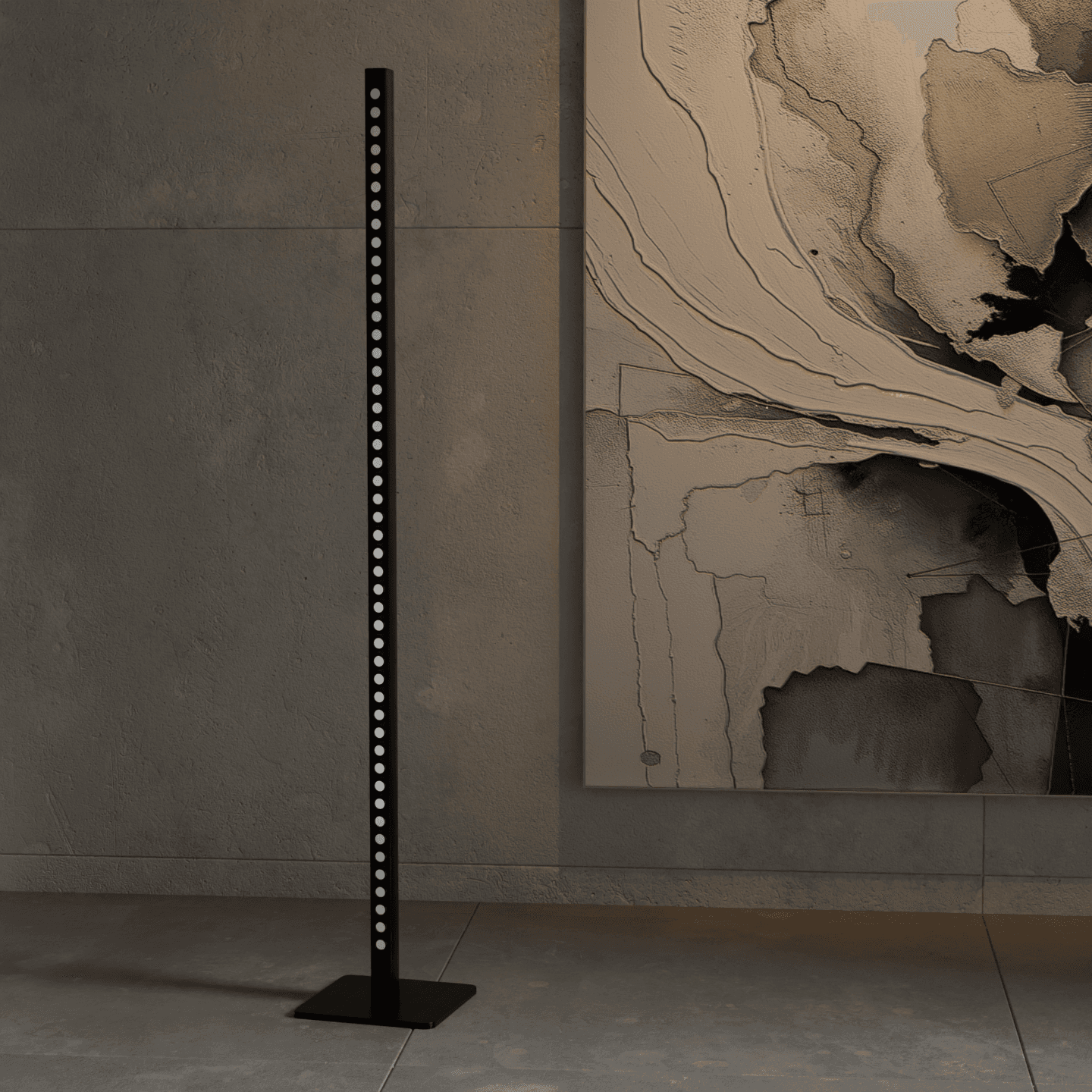 The Notes detail, black - square 5